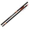 Easton Bowhunter 6.5mm 340 Acu-Carbon Arrows - 6 Pack - Black