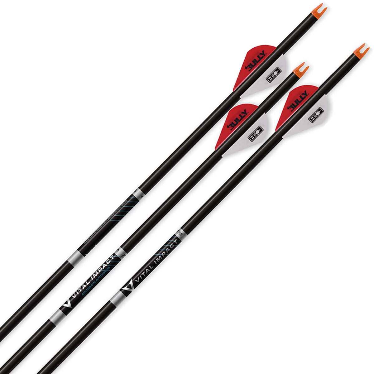 12 Pack 31" Pure Carbon Arrow Shafts ID 6.2mm Spine 300-600 Archery DI - Foto 13