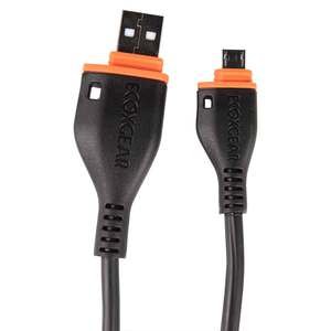 Ecoxgear 4ft Micro USB to USB Cable - Black