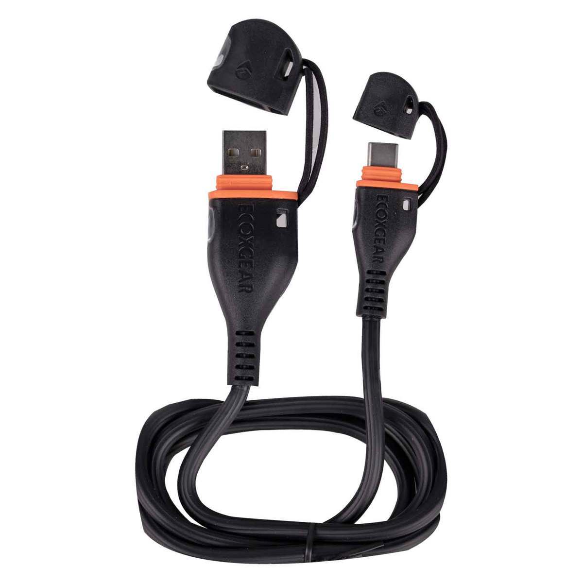 Ecoxgear 4ft USB to USB-C Cable - Black - Black Ecoxgear 4ft USB to USB-C Cable - Black - Black
