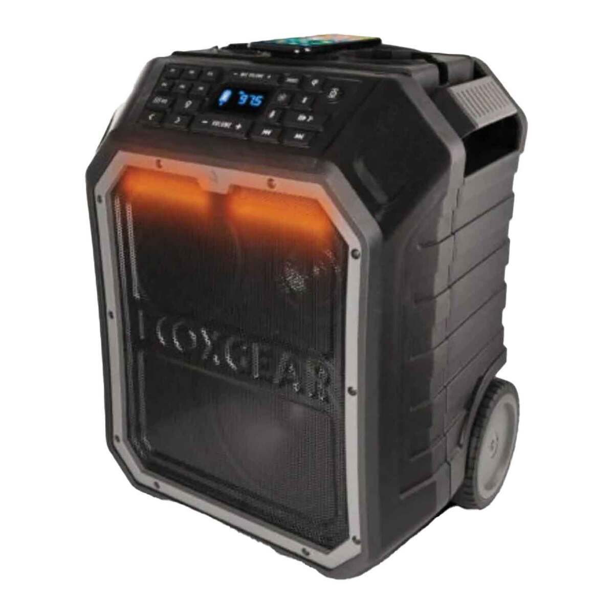 Ecoxgear EcoBoulder Max Bluetooth Speaker - Gray - Gray 11.5in x 15.7in x 19in Ecoxgear EcoBoulder Max Bluetooth Speaker - Gray - Gray 11.5in x 15.7in x 19in