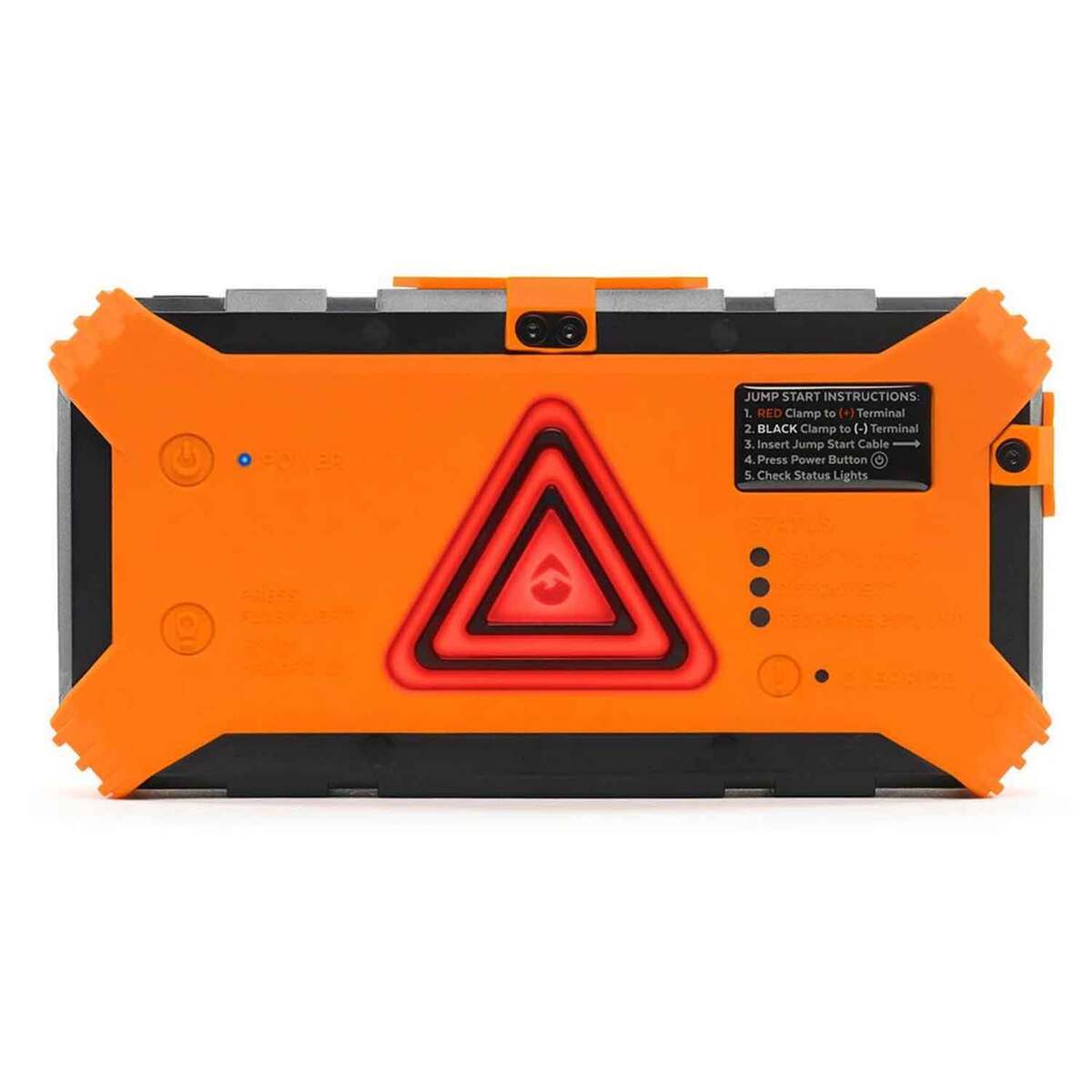 Ecoxgear EcoJump 15,000mAh Portable Jump Starter and USB Charger - Orange/Black - Orange/Black 4.1in x 8in x 1.8in Ecoxgear EcoJump 15,000mAh Portable Jump Starter and USB Charger - Orange/Black - Orange/Black 4.1in x 8in x 1.8in