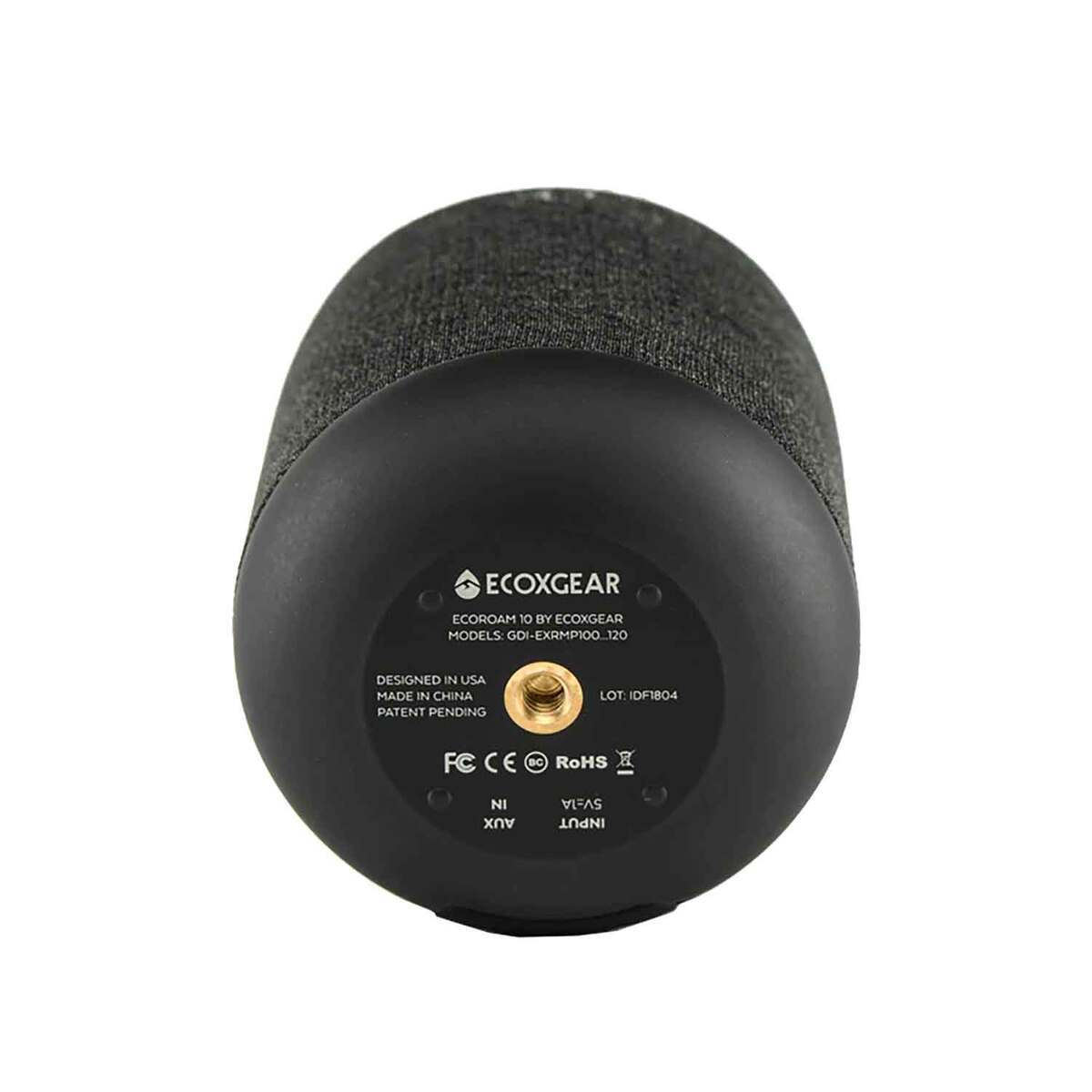 Ecoxgear EcoRoam 10 Portable Speaker - Black - Black Ecoxgear EcoRoam 10 Portable Speaker - Black - Black