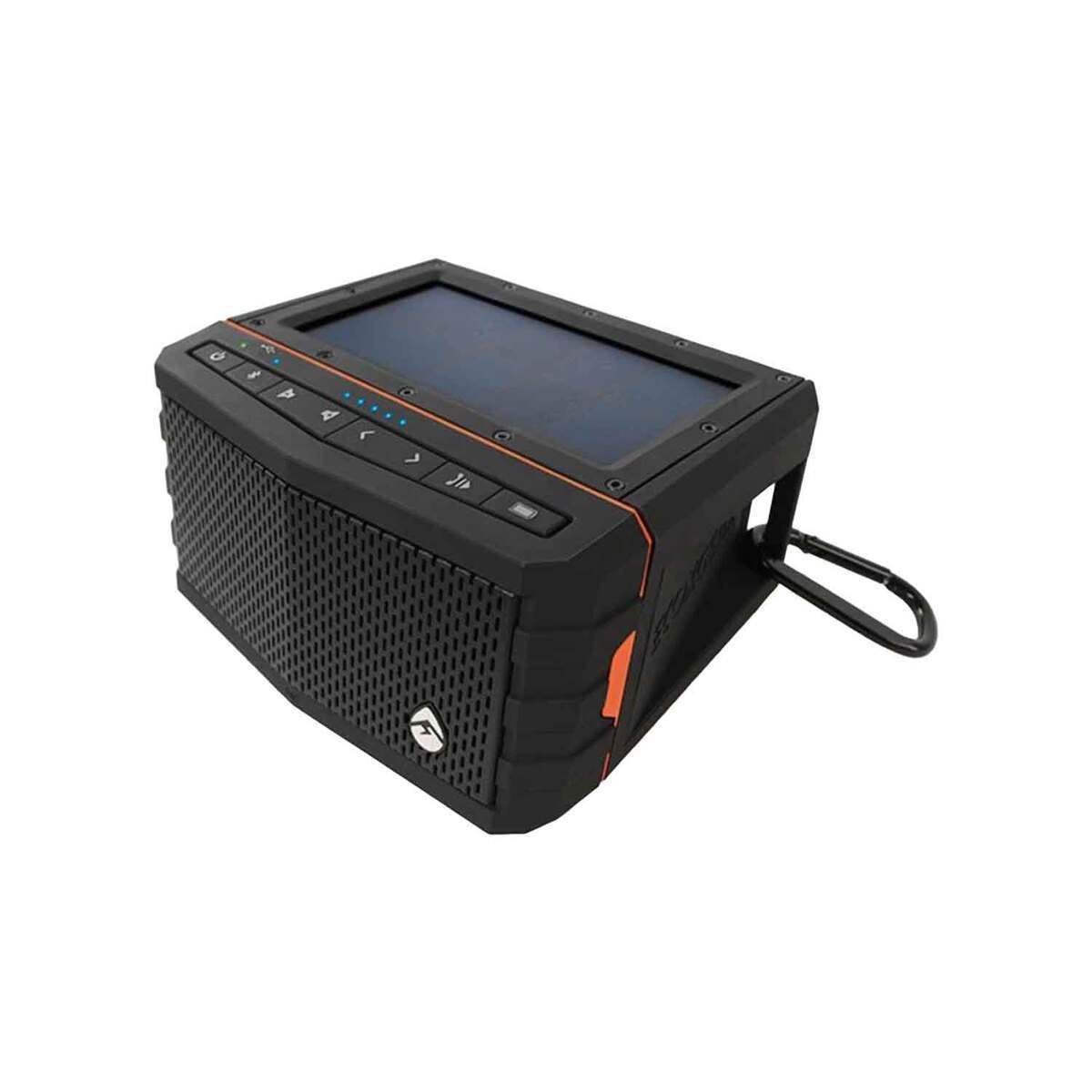 Ecoxgear SolJam Solar-Powered Waterproof Bluetooth Speaker - Black - Black 6in x 7in x 4in Ecoxgear SolJam Solar-Powered Waterproof Bluetooth Speaker - Black - Black 6in x 7in x 4in