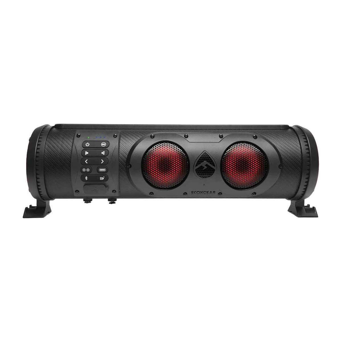 Ecoxgear SoundExtreme SE18 Waterproof Bluetooth Speaker - Black - Black 17in x 4.5in x 5.38in Ecoxgear SoundExtreme SE18 Waterproof Bluetooth Speaker - Black - Black 17in x 4.5in x 5.38in