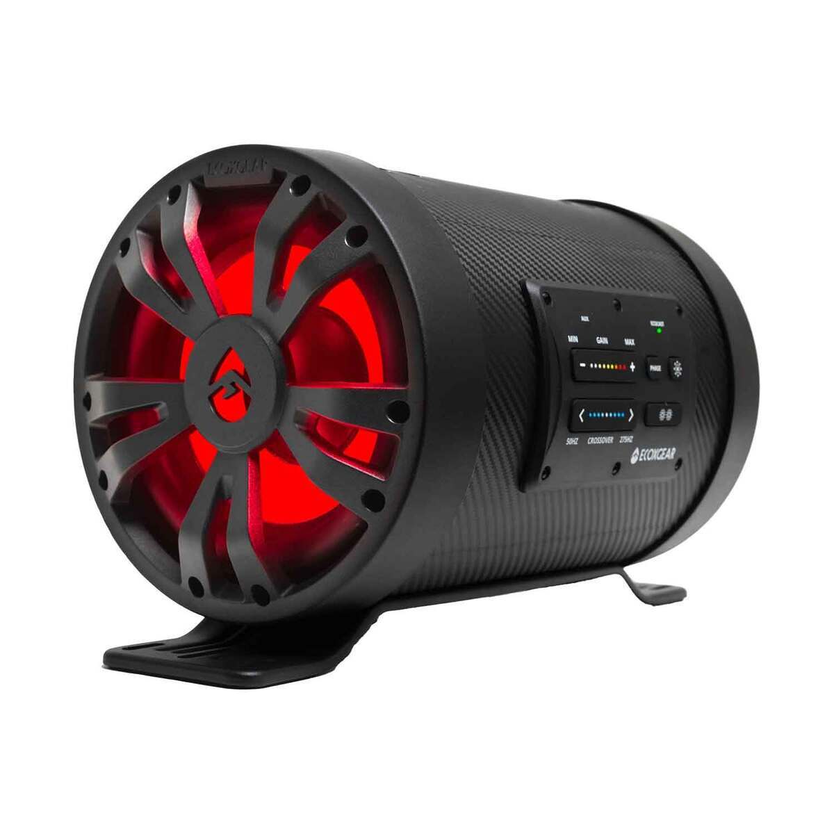 Ecoxgear SoundExtreme Sub ES08 Powersports Subwoofer - Black - Black 13.9in W x 9.1in D x 8.9in H Ecoxgear SoundExtreme Sub ES08 Powersports Subwoofer - Black - Black 13.9in W x 9.1in D x 8.9in H