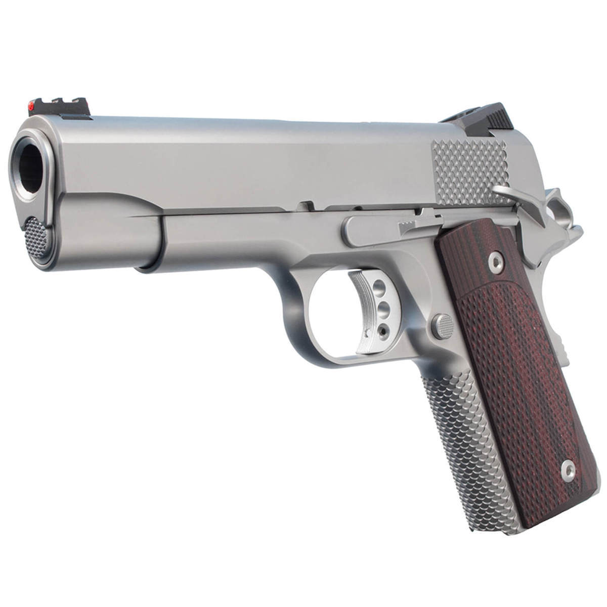 Ed Brown 18 CCO 45 Auto (ACP) 4.25in Stainless-Brown Pistol - 7+1 Rounds-img-1