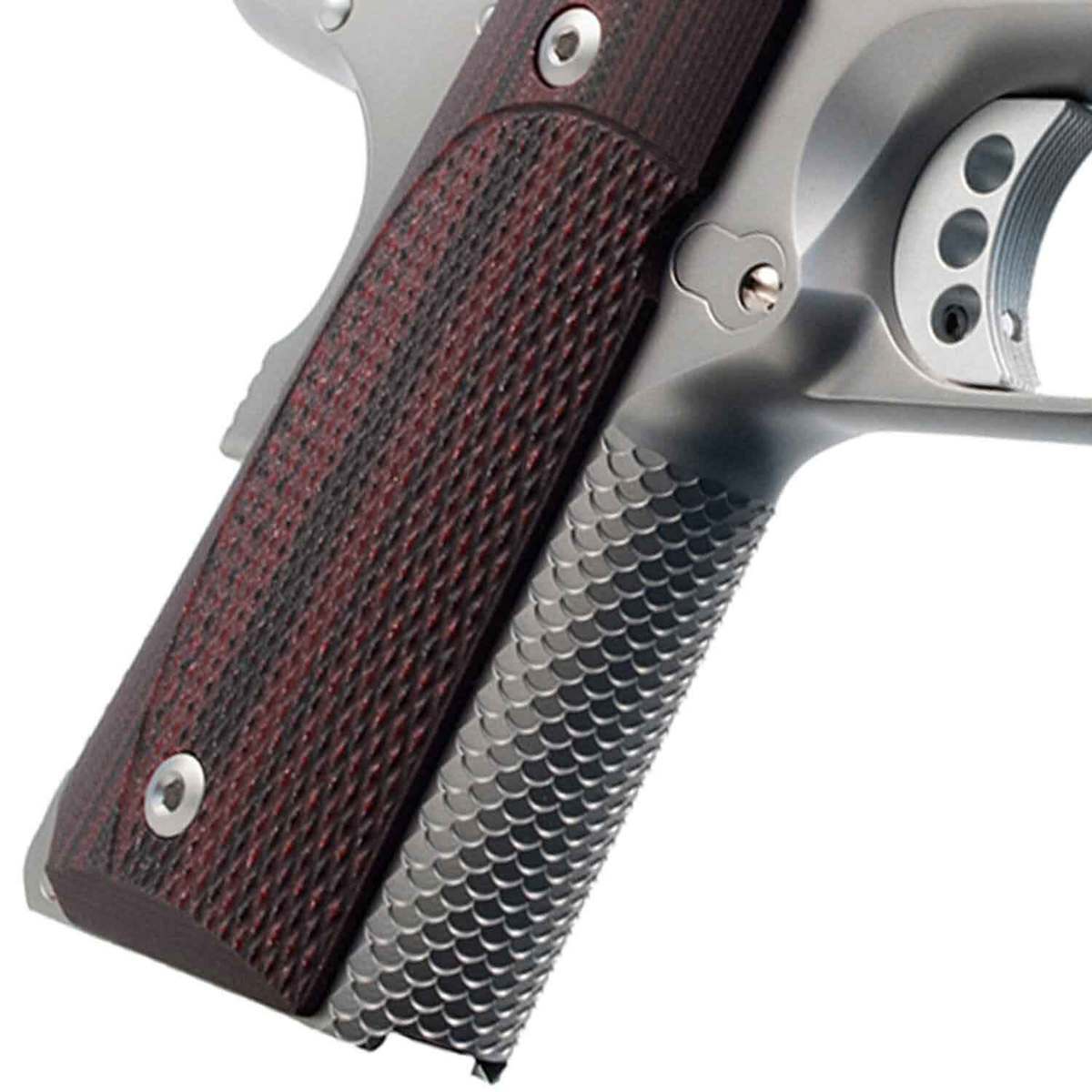 Ed Brown 18 CCO 45 Auto (ACP) 4.25in Stainless/Brown Pistol - 7+1 Rounds - Stainless/Brown Ed Brown 18 CCO 45 Auto (ACP) 4.25in Stainless/Brown Pistol - 7+1 Rounds - Stainless/Brown
