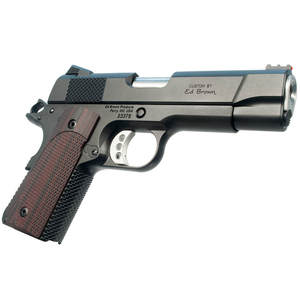Ed Brown 18 CCO LW 9mm Luger 4.25in Black/Brown Pistol - 8+1 Rounds