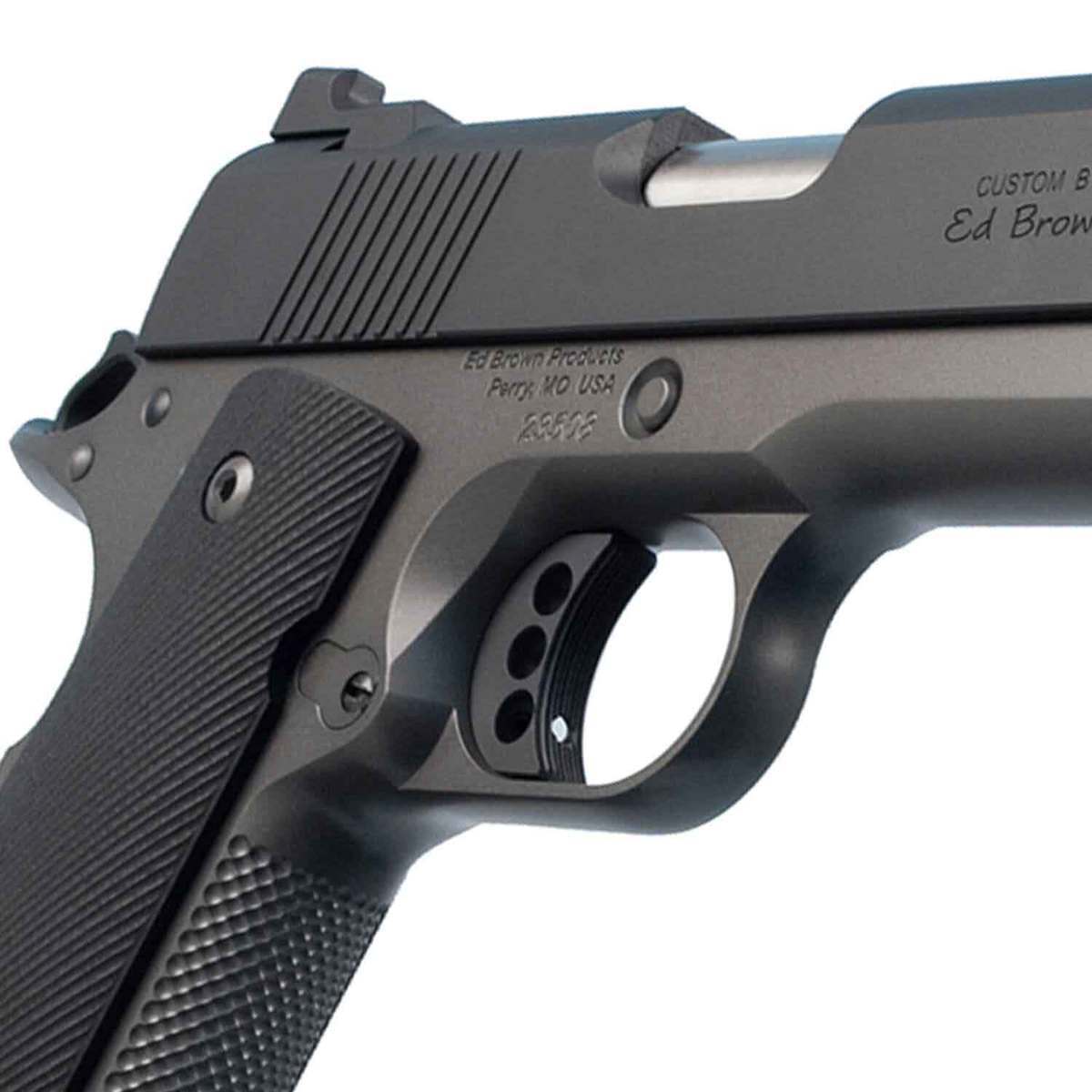 Ed Brown 18 Special Forces 45 Auto (ACP) 5in Stealth Gray Pistol - 7+1 Rounds - Black Ed Brown 18 Special Forces 45 Auto (ACP) 5in Stealth Gray Pistol - 7+1 Rounds - Black
