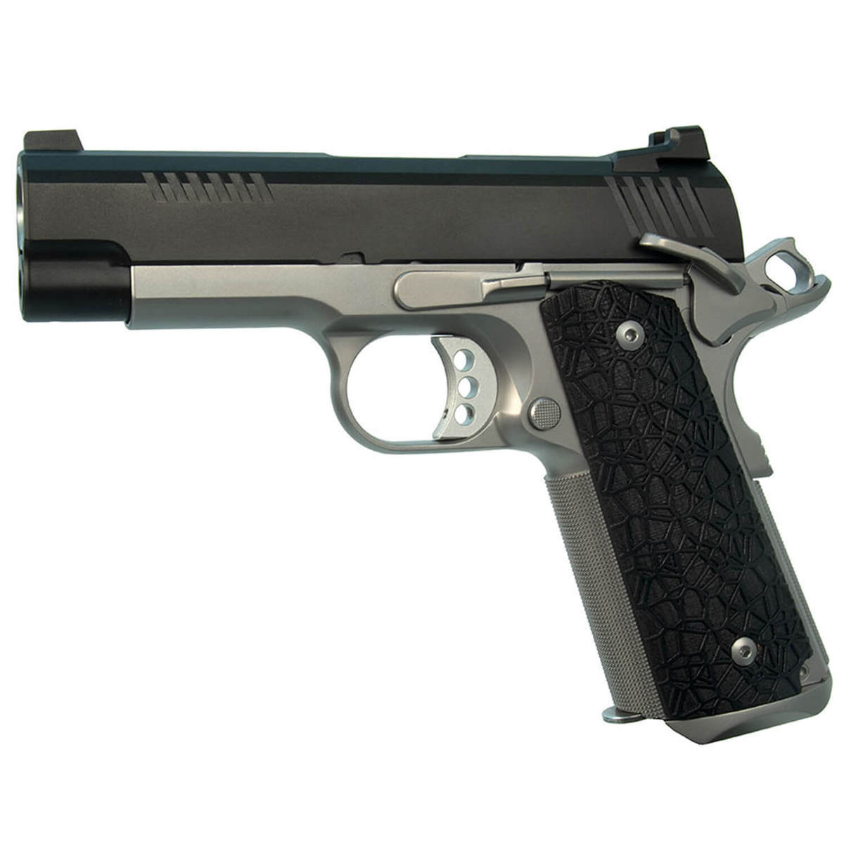 Ed Brown EVO-E9 9mm Luger 4in Stainless/Black Pistol - 8+1 Rounds - Black/Stainless Ed Brown EVO-E9 9mm Luger 4in Stainless/Black Pistol - 8+1 Rounds - Black/Stainless