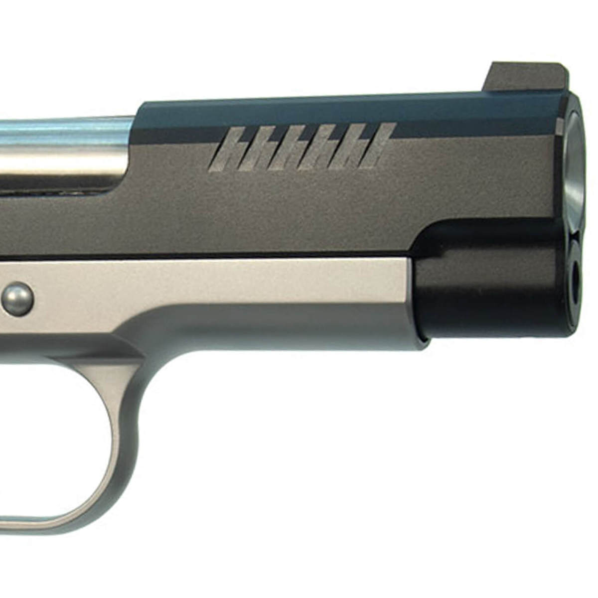 Ed Brown EVO-E9 9mm Luger 4in Stainless/Black Pistol - 8+1 Rounds - Black/Stainless Ed Brown EVO-E9 9mm Luger 4in Stainless/Black Pistol - 8+1 Rounds - Black/Stainless