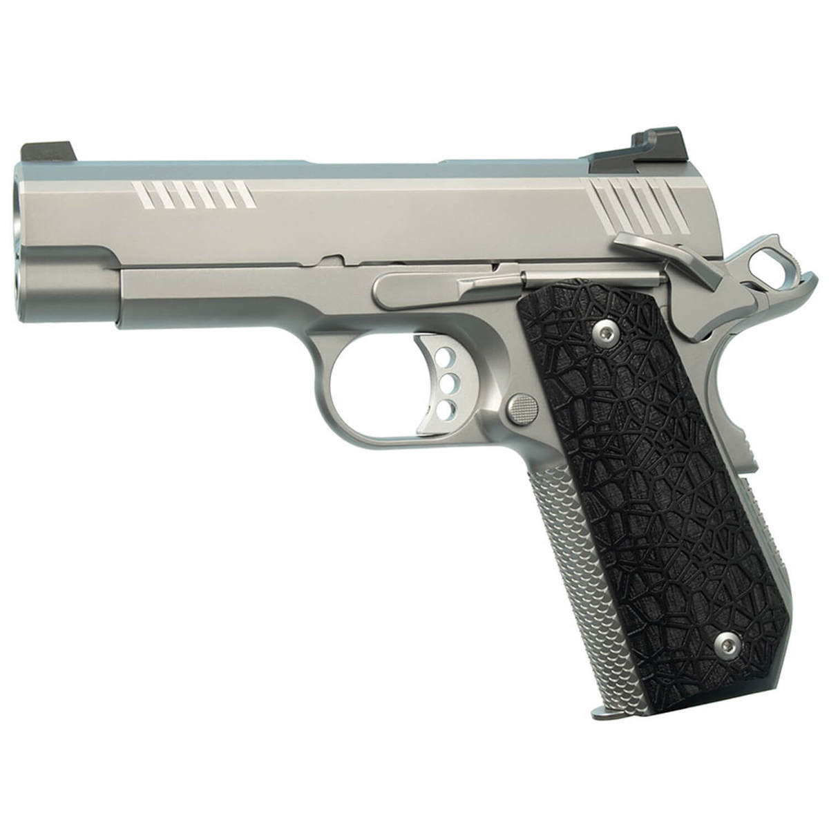 Ed Brown EVO KC9 9mm Luger 4in Stainless/Black Pistol - 9+1 Rounds - Stainless/Black Ed Brown EVO KC9 9mm Luger 4in Stainless/Black Pistol - 9+1 Rounds - Stainless/Black