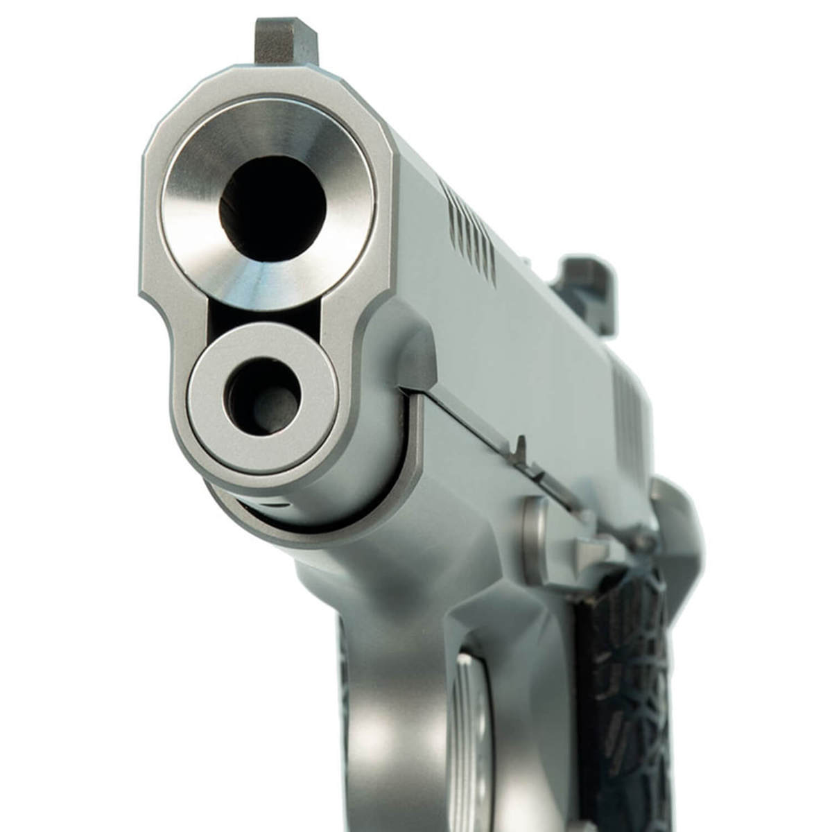 Ed Brown EVO KC9 9mm Luger 4in Stainless/Black Pistol - 9+1 Rounds - Stainless/Black Ed Brown EVO KC9 9mm Luger 4in Stainless/Black Pistol - 9+1 Rounds - Stainless/Black