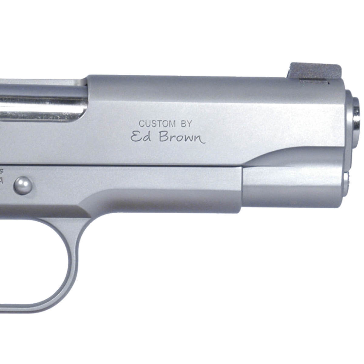 Ed Brown Kobra Carry 45 Auto (ACP) 4.25in Stainless Pistol - 7+1 Rounds - Stainless/Brown Ed Brown Kobra Carry 45 Auto (ACP) 4.25in Stainless Pistol - 7+1 Rounds - Stainless/Brown