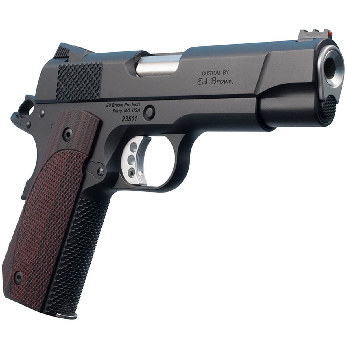 Ed Brown Kobra Carry 9mm Luger 4.25in Black Pistol - 8+1 Rounds - Black/Brown Ed Brown Kobra Carry 9mm Luger 4.25in Black Pistol - 8+1 Rounds - Black/Brown