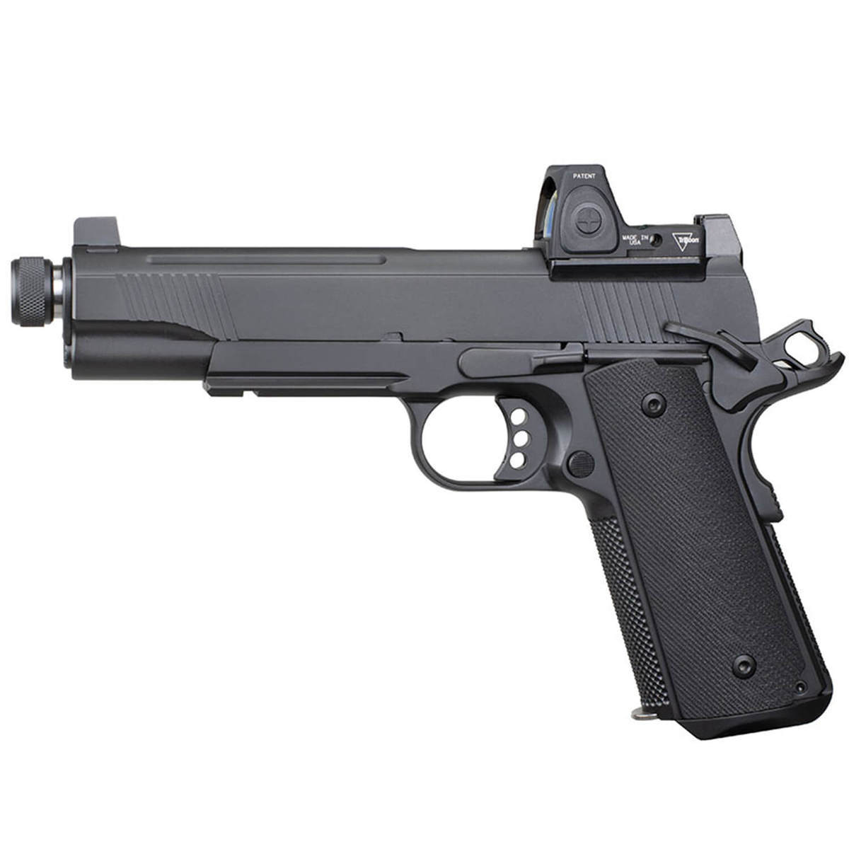 Ed Brown Special Forces SR Threaded Barrel 45 Auto (ACP) 5in Black Pistol - 7+1 Rounds - Black Ed Brown Special Forces SR Threaded Barrel 45 Auto (ACP) 5in Black Pistol - 7+1 Rounds - Black