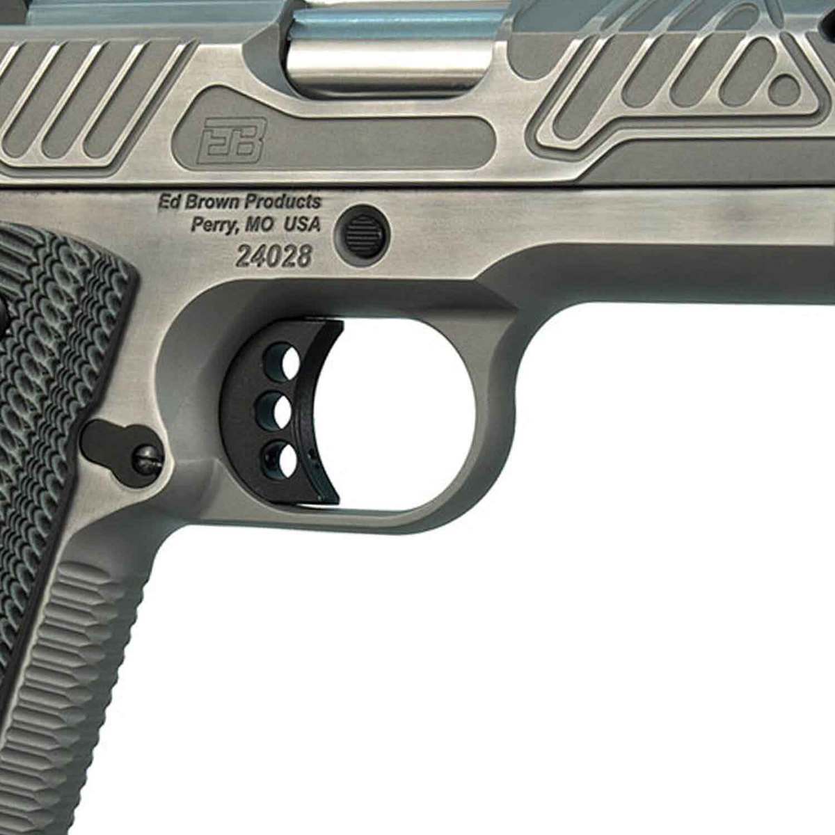 Ed Brown ZEV 19 Commander 9mm Luger 4.25in Stainless/Black Gray Pistol - 9+1 Rounds - Black/Gray Ed Brown ZEV 19 Commander 9mm Luger 4.25in Stainless/Black Gray Pistol - 9+1 Rounds - Black/Gray