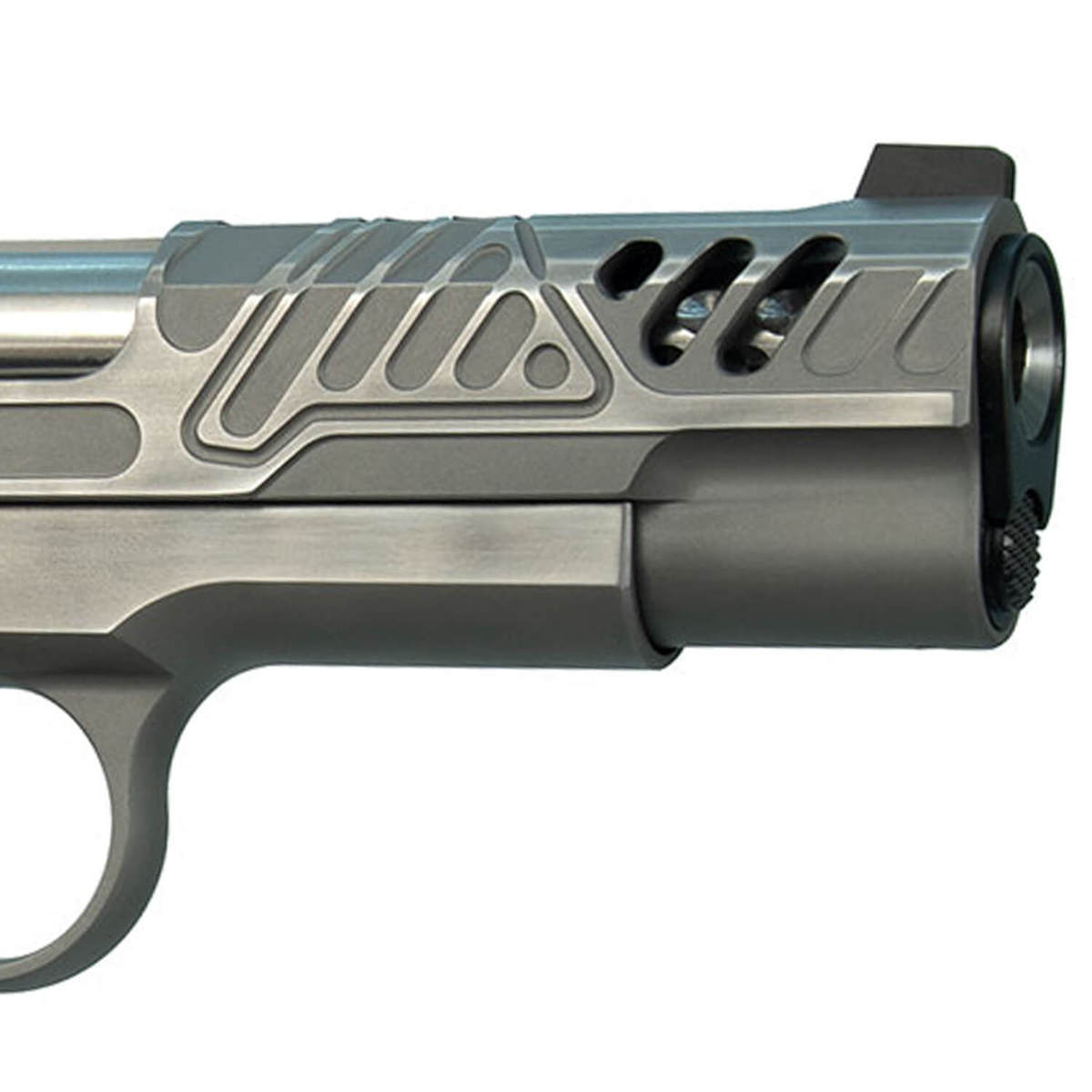 Ed Brown ZEV 19 Commander 9mm Luger 4.25in Stainless/Black Gray Pistol - 9+1 Rounds - Black/Gray Ed Brown ZEV 19 Commander 9mm Luger 4.25in Stainless/Black Gray Pistol - 9+1 Rounds - Black/Gray