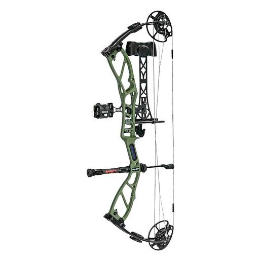 Elite Archery Basin 20-70lbs Right Hand OD Green Compound Bow – RTS Package – Green