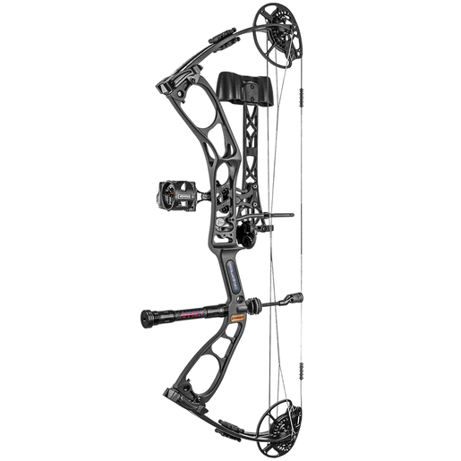 Elite Ember 10-60lbs Right Hand Ninja Black Compound Bow – RTS Package – Black