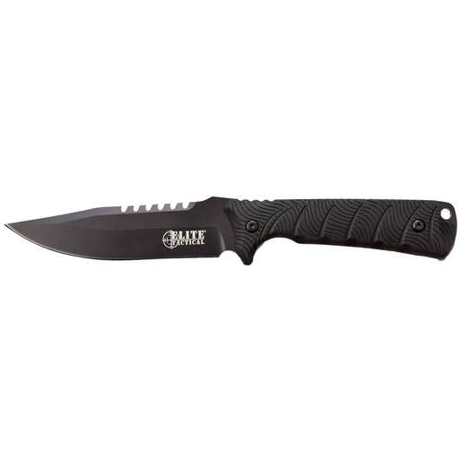 Elite Tactical Backdraft 5 inch Fixed Blade Knife – Black