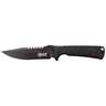 Elite Tactical Backdraft 5 inch Fixed Blade Knife - Black
