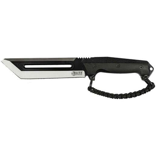 Elite Tactical The Rig 6.5 inch Fixed Blade Knife – Black