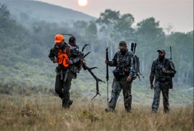 elk hunting with rifles