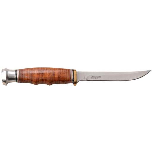 Elk Ridge Outskirt 4 inch Fixed Blade Knife - Wood