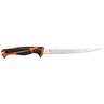 Elk Ridge Trek 7 inch Fixed Blade Knife - Orange/Black