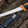 Elk Ridge Trek 7 inch Fixed Blade Knife - Orange/Black