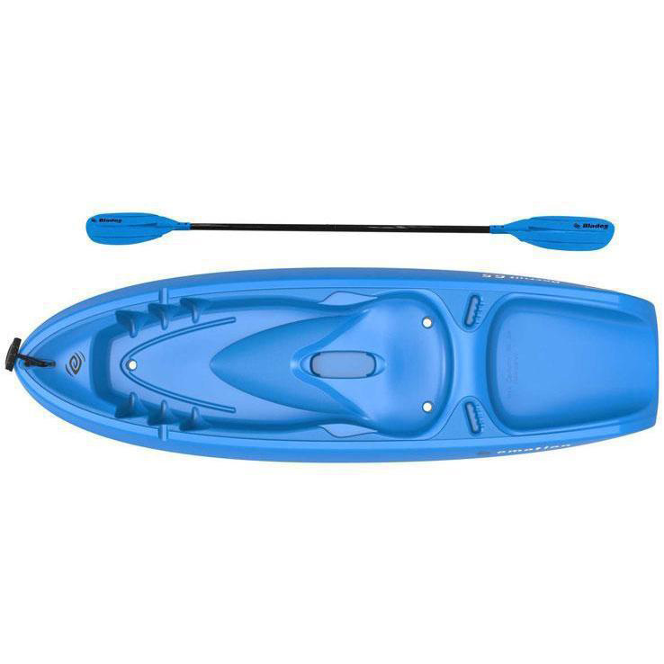Lifetime Recruit Youth Sit-On-Top Kayaks w/Paddle - 6.6ft Blue - Blue Youth Lifetime Recruit Youth Sit-On-Top Kayaks w/Paddle - 6.6ft Blue - Blue Youth