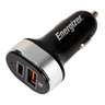 Energizer Ultimate Fast Charging 3.0 18 Watt Car Charger - Black - Black