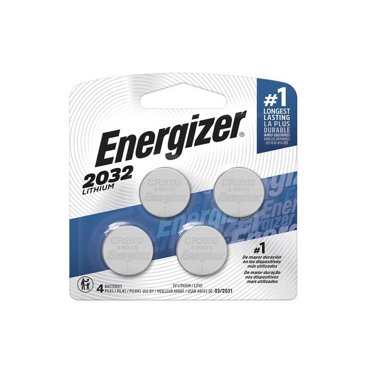 Energizer 2032 Lithium Batteries - 4 Pack Energizer 2032 Lithium Batteries - 4 Pack