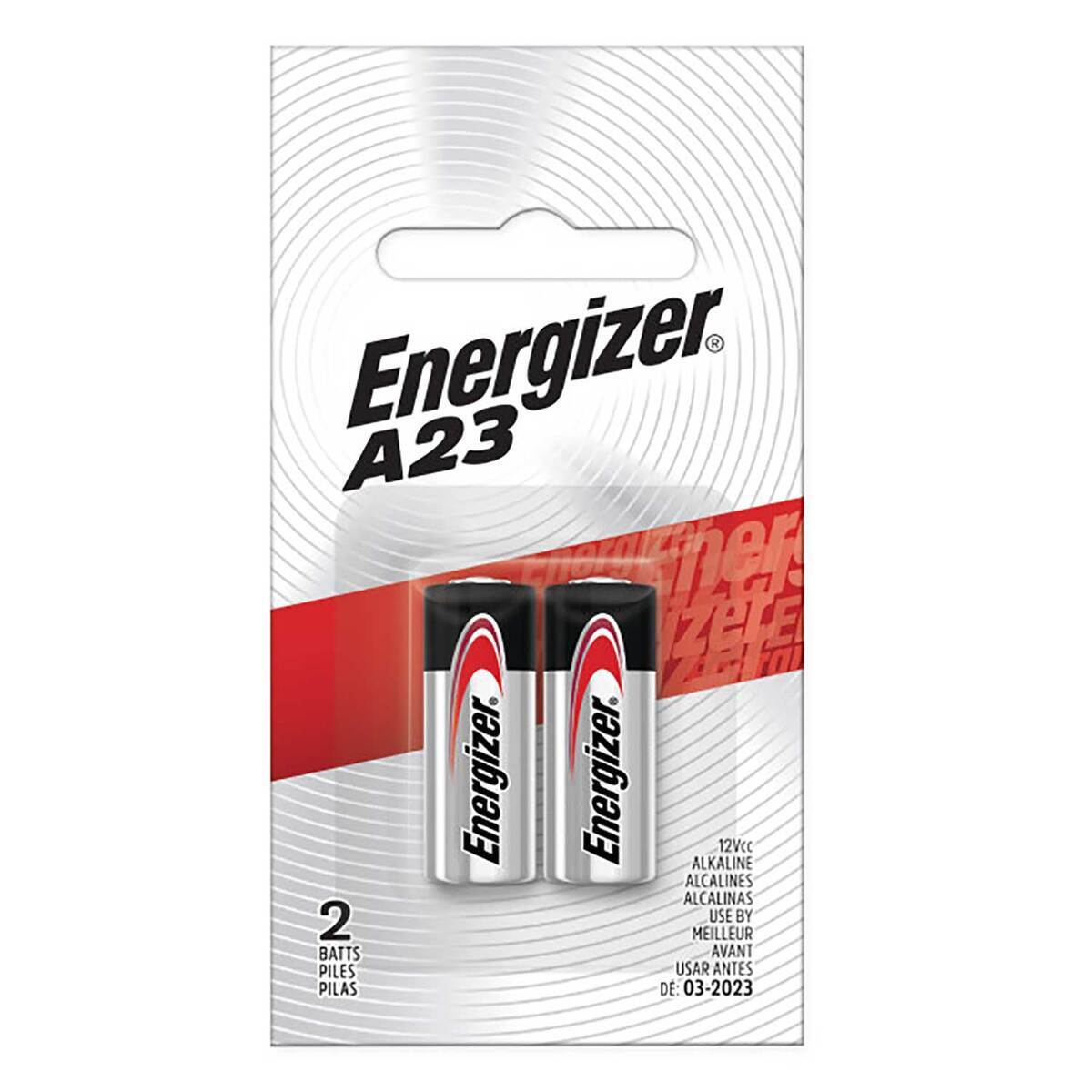 Energizer A23 12V Alkaline 2 Pack Energizer A23 12V Alkaline 2 Pack