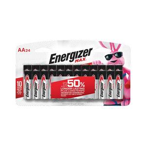 Energizer MAX AA Alkaline Batteries - 24 Pack