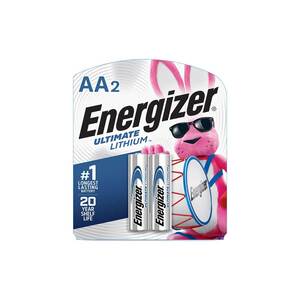 Energizer AA Ultimate Lithium Batteries - 2 Pack