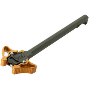 Timber Creek Outdoors Enforcer Ambidextrous Small Charging Handle - Orange Anodized