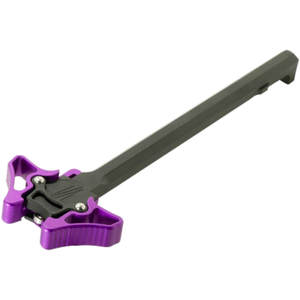 Timber Creek Outdoors Enforcer Ambidextrous Small Charging Handle - Purple Anodized