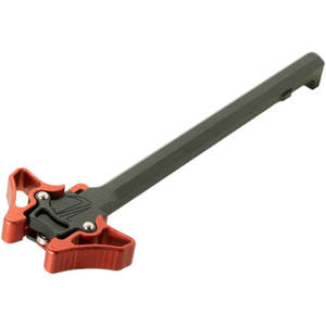Timber Creek Outdoors Enforcer Ambidextrous Small Charging Handle - Red Anodized