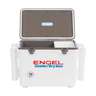 Engel 30 Quarts Cooler/Dry Box with Rod Holders - White - White