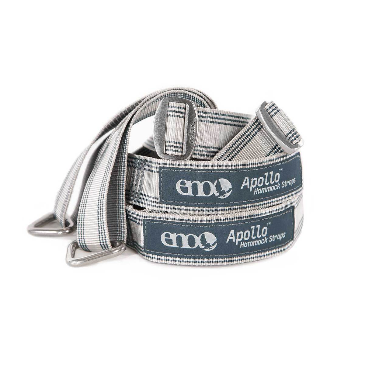 ENO Apollo Hammock Straps Suspension System - Gray ENO Apollo Hammock Straps Suspension System - Gray