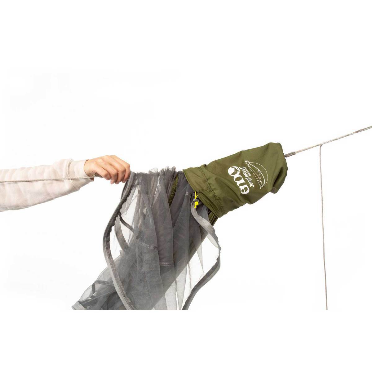 ENO Junglenest Hammock - Evergreen - Evergreen ENO Junglenest Hammock - Evergreen - Evergreen