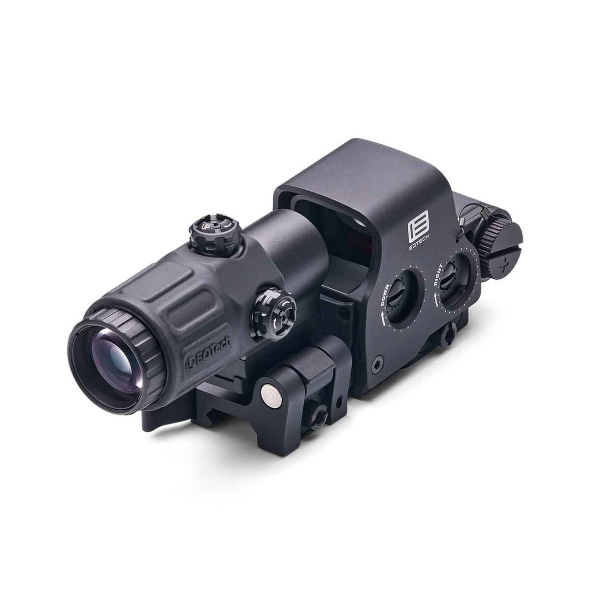 EOTECH Hybrid II Holographic 1x Red Dot w/ 3x Magnifier - Black EOTECH Hybrid II Holographic 1x Red Dot w/ 3x Magnifier - Black