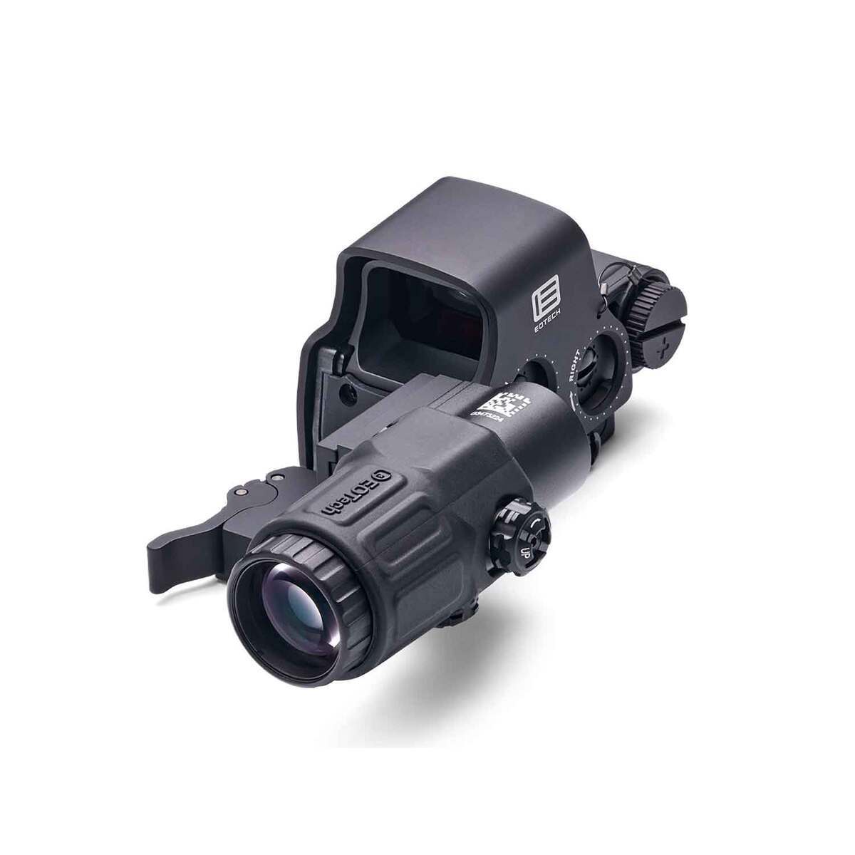 EOTECH Hybrid II Holographic 1x Red Dot w/ 3x Magnifier - Black EOTECH Hybrid II Holographic 1x Red Dot w/ 3x Magnifier - Black