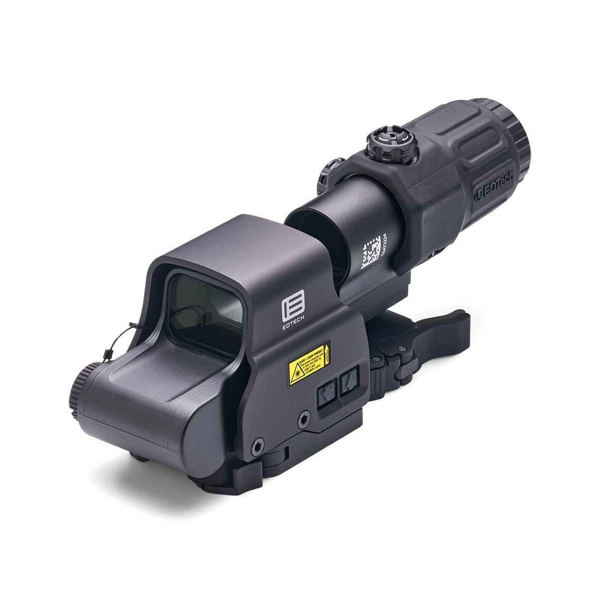 EOTECH Hybrid II Holographic 1x Red Dot w/ 3x Magnifier - Black EOTECH Hybrid II Holographic 1x Red Dot w/ 3x Magnifier - Black