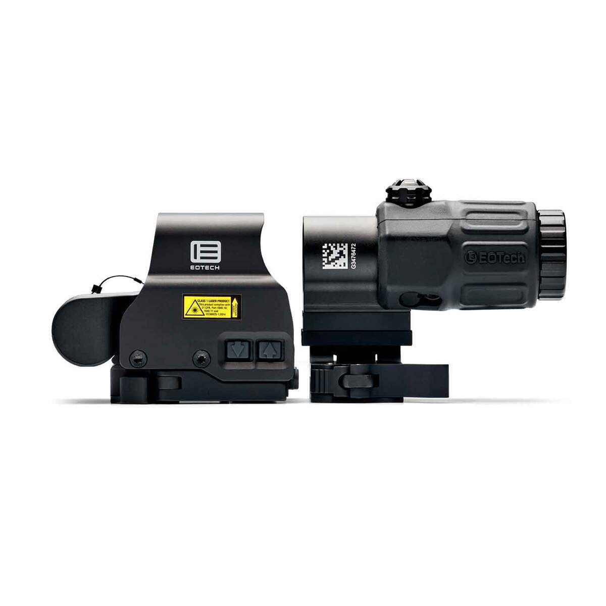 EOTECH Hybrid II Holographic 1x Red Dot w/ 3x Magnifier - Black EOTECH Hybrid II Holographic 1x Red Dot w/ 3x Magnifier - Black