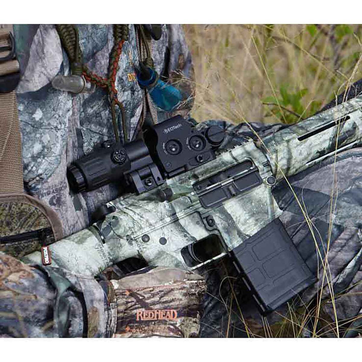 EOTECH Hybrid II Holographic 1x Red Dot w/ 3x Magnifier - Black EOTECH Hybrid II Holographic 1x Red Dot w/ 3x Magnifier - Black