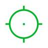 Eotech XPS2-0 1x 68mm Green Dot - Circle 1 Dot - Black